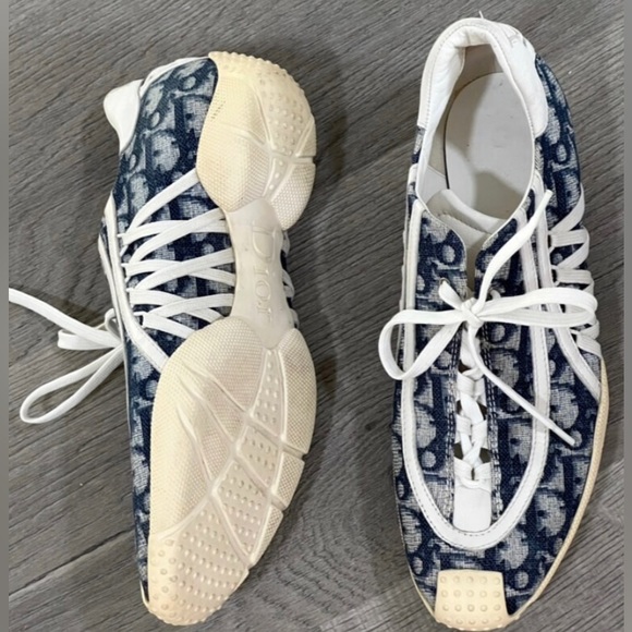 VINTAGE CHRISTIAN DIOR TROTTER MONOGRAM SNEAKERS - Picture 2 of 3